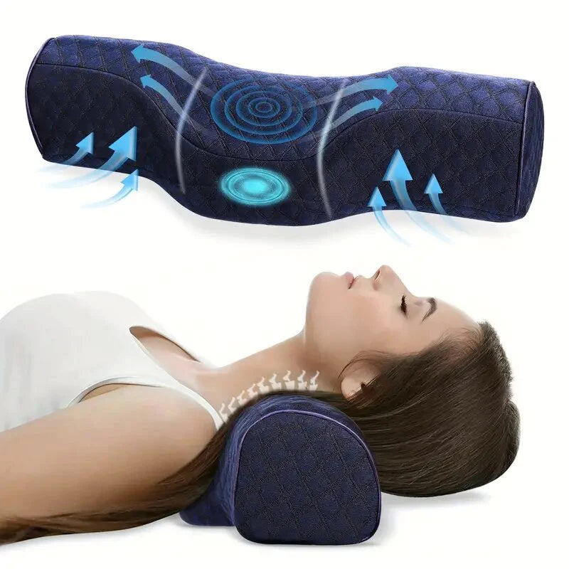 Cervical Support Pillow For Active Meditation and Inner Work Vermont Pure Alchemy