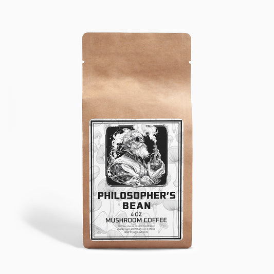 Philosopher's Bean Mushroom Coffee Fusion - Lion’s Mane & Chaga 4oz