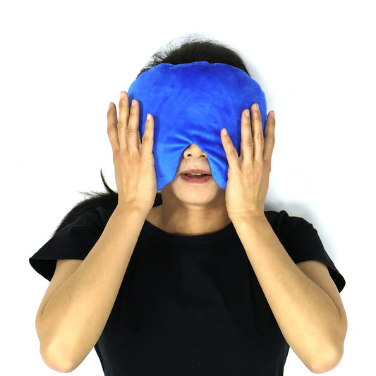 Microwave Heated Gentle Eye Weight - Aid for Inner Work Under Stress